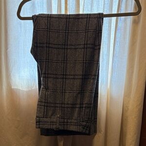 Express women’s  Charcoal Checkered Pants